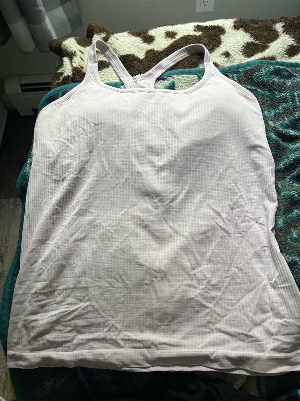 lululemon athletica Light Pink Racerback Tank